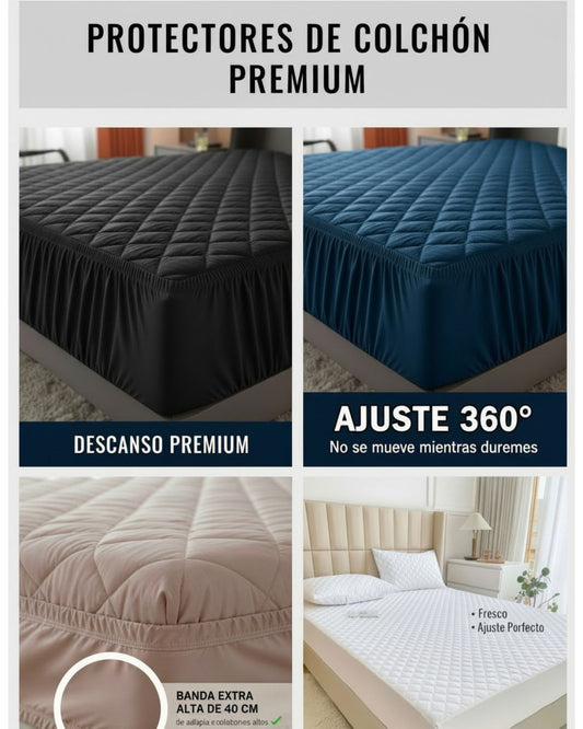 PROTECTOR DE COLCHON ANTIFLUIDO